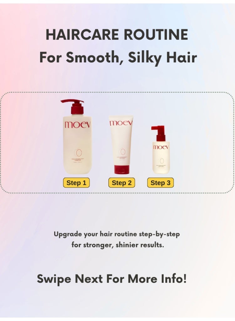 MOEV Hair Fall & Weak Roots Treatment – MOEV Anti-Hair Fall Shampoo, Strengthening Treatment & Nourishing Oil Essence Set - Image 2